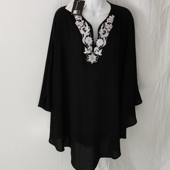 Antthony Originals One size cover up dress tunic - Picture 2 of 10